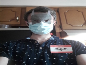 John as bootleg Batman (joking)